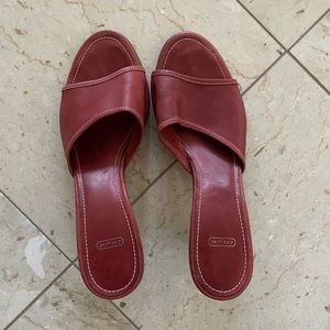 Coach Leather Heels